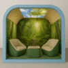 Calm Pod – Low-stimulation retreat with soft lighting and acoustic panels