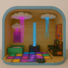 Sensory Pod – Tactile surfaces, coloured lighting, music integration